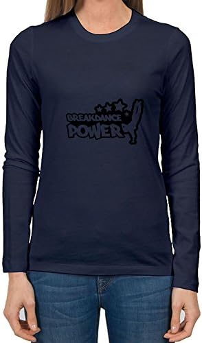 Ebolam Breakdance_power_r1 New Style Long Sleeves Small For Women Navy