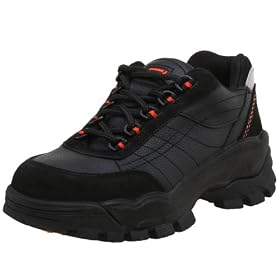 WORX by Red Wing Shoes Women's Black Steel Toe Athletic Low Hiker