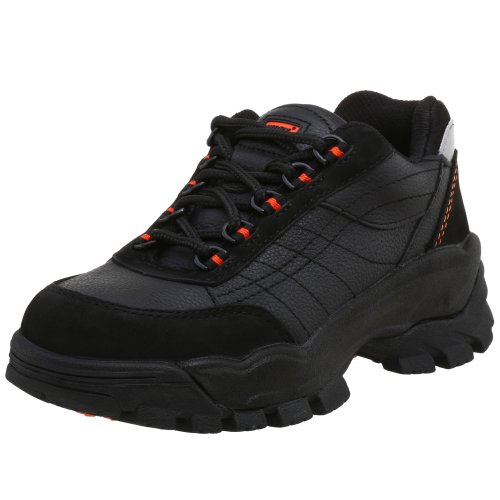 WORX by Red Wing Shoes Women's Black Steel Toe Athletic Low Hiker