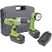 Kawasaki Cordless Drill/Worklight Kit - 19.2 Volt, Model# 840155