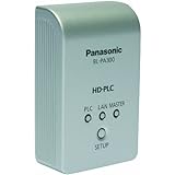 Panasonic High Definition Power Line Communication Ethernet Adaptor- Twin Pack