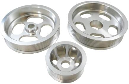 ACURA RSX TYPE S & R K20 2.0L DOHC 02-UP Lightened 3 Piece Pulley Kit