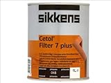 Sikkens Cetol Filter 7 Plus Translucent Woodstain Rosewood 1 Litre SIKCF7PRW1L