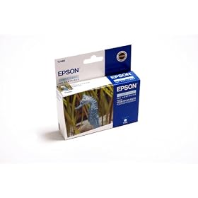 Epson Stylus Photo printer original ink inkjet print cartridge T0485  Light Cyan ( BLUE )