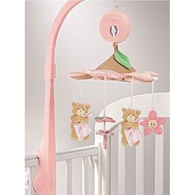 Gund Bear 24" Mobile (Pink)