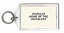 DOUGLAS Home of the Jackalope Keychain