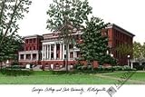Georgia College and State University Lithograph 14x10 Unframed Lithograph