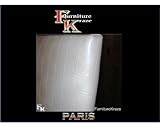 WoW White 3ft Faux Leather Chequered Design Headboard