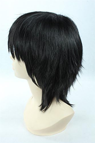 Mojery Free! Nanase Haruka Style Anime Cosplay Wig Black Party Hair