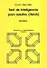 Book Test de Inteligencia Para Adultos - WAIS Manual