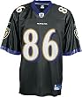Todd Heap Jersey: Reebok Black Replica #86 Baltimore Ravens Jersey