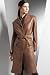(Parent_T507301) Autograph Exclusive Peak Lapel Leather Coat with Belt in Miscellaneous