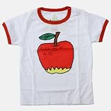 Mademoiselle papillon Big Apple Tee 【ホワイトsize:80】