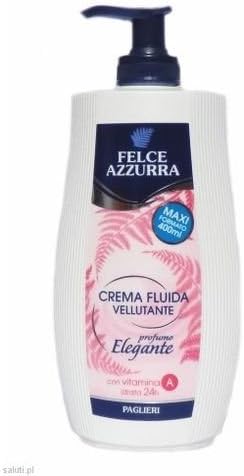 Felce Azzurra Velvet Effect Fluid Body Cream Elegant 400m