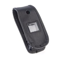 Wireless Technologies Leather Case with Leather Wrapped Belt Clip for Motorola KRZR K1