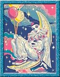 Glitter Paint-by-Number Clown Kit