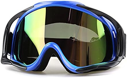 Haslife Outdoor Windproof Eye Protector Skiing Goggles,Cross-country Helmet Glasses for Snowboarding,Motorcycle