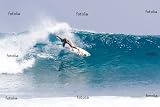 Surfing Maldives Wall Decal Removable Graphic (60"W x 40"H)