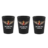 Licensed XXX Tequila Black Wing Ceramic Shot Glass