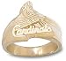 St. Louis Cardinals Solid 14K Gold Bird On Bat 9/16'' Ring Size 11