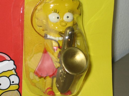 The Simpsons Holiday Ornament Lisa Kurt S. Adler