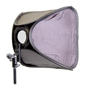 Helloo 24 60*60cm Portable Professional Softbox Kit Photo / Video 24in Large Speedlite Flash Softbox with L-Bracket, Shoe Mount & Carry Case for Flash Speedlite Nikon Sb800 Sb600 Sb80DX SB28DX / Canon 580EXII 580EX 550EX 540EZ 430EXII 430EX / Pentax AF540FGZ AF360FGZ Olympus F50R F50 F36R F36 / Nis