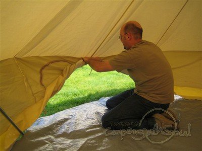 5m Bell Tent with Separate Groundsheet