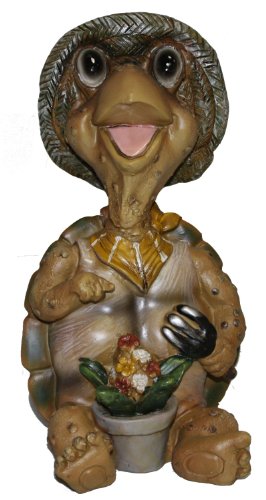 Idena 8320113 - Schildkr&ouml;te sitzend, circa 21 cm