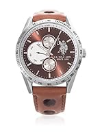 US Polo Association Reloj con movimiento Miyota Man USP4447BR 44 mm