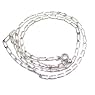 Sterling Silver Chain 12 Curb 3mm Spring Clasp Necklace 18