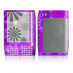 Purple Punch Design Protective Decal Skin Sticker for Amazon Kindle E-Book Reader (Version 1.0)