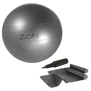 Zon Exercise Balance Kit (Silver/Black)