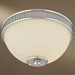 Minka Federal Restoration Chrome 1Lt Flush Mt 4286-77