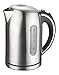 Mega Chef MGKTL-1739 Stainless Steel Electric Tea Kettle, 1.7 L
