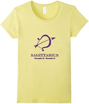 Women's Zodiac Sagittarius Shirt Sagittarius Zodiac Sign T Shirt Medium Lemon
