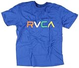 RVCA Big RVCA Men's T-Shirt - Bermuda Blue