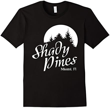 Men's Golden Girls Shady Pines T-shirt Large Black