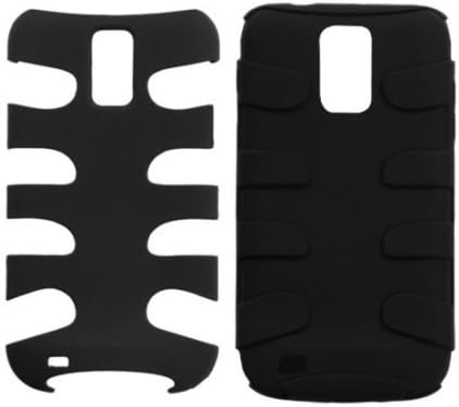 MyBat SAMT989HPCSK040NP Rubberized Fishbone Case for T-Mobile Samsung Galaxy S II/T989 - 1 Pack - Retail Packaging...