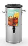 Stainless Iced Tea Dispenser 3 Gallon