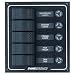 PANELTRONICS WATERPROOF DC 5 POSITION LIGHTED ROCKER and FUSE