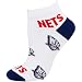New Jersey Nets Ladies White All Over Team Logo Ankle Socks