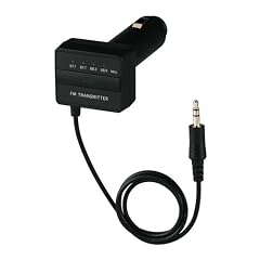 iBUFFALO 【各種スマートフォン対応】※iPhone4S動作FMトランスミッターステレオミニプラグ接続ブラック BSFM14BK