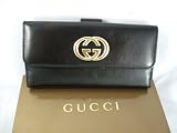 Gucci - Gucci Wallets (Black) Leather Continental Britt Wallet 162360