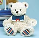 Plush S.S. Teddy- 8.5" Sitting