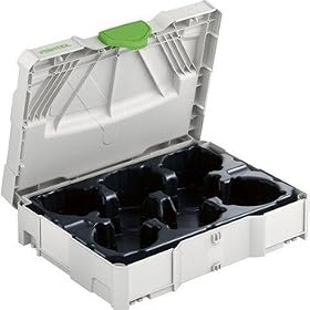 Festool 497690 SYS-STF D150 Abrasives Systainer For 6in Round Abrasives, SYS 3