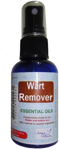 Wart Remover - Organic Essential Oils - 2.04 Fl.oz. Ready to Use Spray