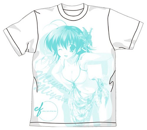 ef-a fairy tale of the two. みやこTシャツ ホワイト サイズ:XL