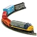 HO Warbonnet Express Train Set, CSX