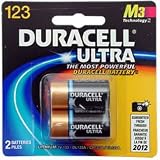 Duracell 27187 Ultra 3 Volt Lithium Photo Battery, 2 Pack