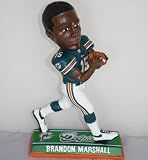 Brandon Marshall Miami Dolphins End Zone Bobblehead Figurine